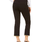Calça Alfani Feminina com Bainha Metálica Preta Tamanho 10 Petite