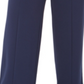 Calça de praia feminina JM Collection azul tamanho pequeno pequeno