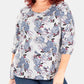 Coleção NY Feminina Plus Size Cano Alto e Baixo com Colar Rosa Tamanho 1X