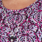 Coleção NY Feminina Plus Size Cano Alto e Baixo com Colar Rosa Tamanho 1X