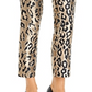 Calça feminina Vince Camuto com estampa animal, cinza, tamanho 14