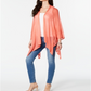 INC International Concepts Blusa de malha feminina rosa tamanho regular