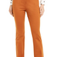 Calça de festa feminina Alfani reta laranja tamanho 6