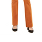 Calça de festa feminina Alfani reta laranja tamanho 6
