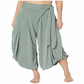 Calça Harém Venice Feminina Free People Verde Tamanho Grande
