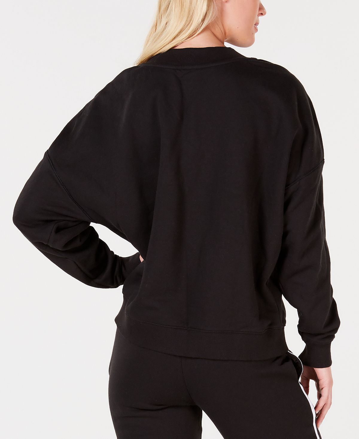 Calvin Klein Moletom Feminino com Logo e Manga Longa Cinza Tamanho GG