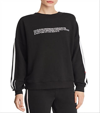 Calvin Klein Moletom Feminino com Logo e Manga Longa Cinza Tamanho GG