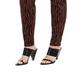Calça jeans skinny feminina com estampa de tigre e cintura média da INC International Concepts, marrom, tamanho 20W