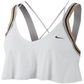 Sutiã esportivo Nike Indy Light Support Fitness feminino, branco, tamanho pequeno