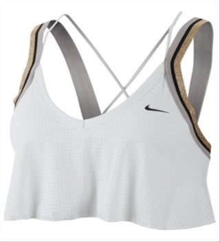 Sutiã esportivo Nike Indy Light Support Fitness feminino, branco, tamanho pequeno
