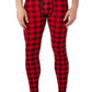 Calça Long John Masculina 2(X)IST Algodão Vermelho Tamanho Grande