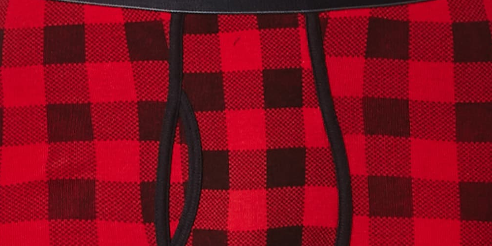 Calça Long John Masculina 2(X)IST Algodão Vermelho Tamanho Grande