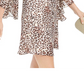 Vestido feminino com estampa animal da INC International Concepts, bege, tamanho 12