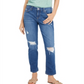 Calça jeans feminina estilo boyfriend, azul, tamanho 2, da INC International Concepts
