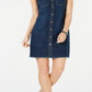 Vestido-camisa jeans feminino Style &amp; Co, azul, tamanho 10