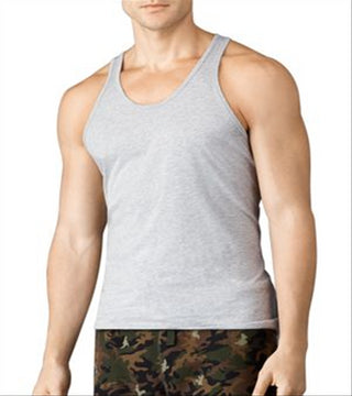 Polo Ralph Lauren Masculino Pacote com 2 Regatas de Algodão Cinza Tamanho X-G