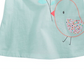 Camiseta estampada infantil First Impressions para bebê menina, tamanho 18 meses, azul