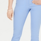 Calça jeans feminina Charter Club Tummy Control Bristol Capri Azul Tamanho 14