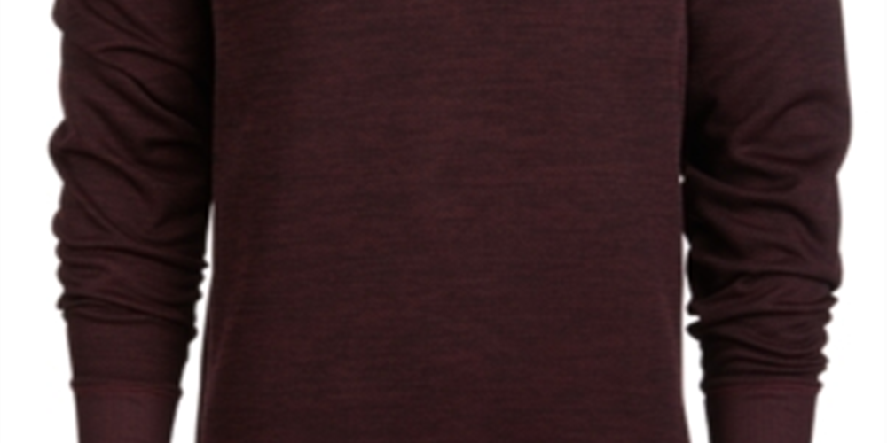 Suéter masculino Attack Life by Greg Norman com zíper espinha de peixe 1/4, vermelho, tamanho médio