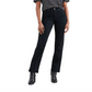 Calça jeans Levi's 724 reta feminina, preta, tamanho 29