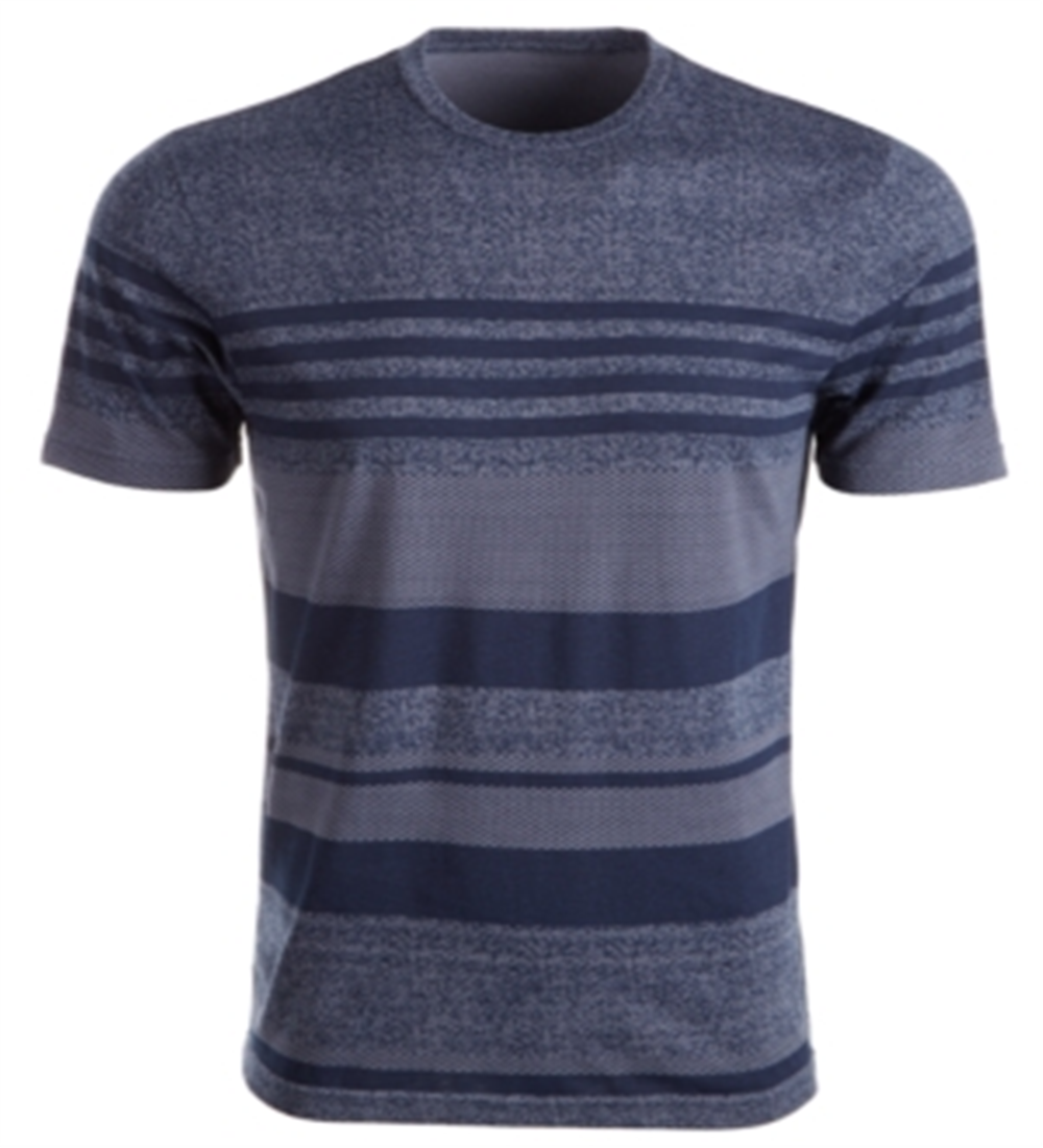 Camiseta masculina estampada American Rag, azul, tamanho pequeno