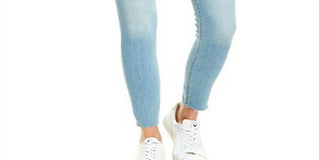 Calça Jeans Skinny Feminina Hudson Blair Stretch Cintura Alta Azul Tamanho 25