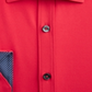 Camisa social masculina Society of Threads vermelha tamanho médio