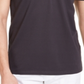 Camisa polo masculina Calvin Klein Move 365 com zíper, cinza, tamanho XS