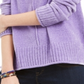 Suéter chenille feminino Style &amp; Co roxo tamanho pequeno GG