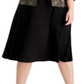 Vestido e jaqueta plus size com estampa brilhante Jessica Howard feminino, preto, tamanho 20 W