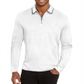Camisa polo masculina regular fit da INC International Concepts, branca, tamanho XXX-G