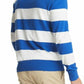 Suéter listrado masculino Tommy Hilfiger Signature Rugby azul tamanho XXL