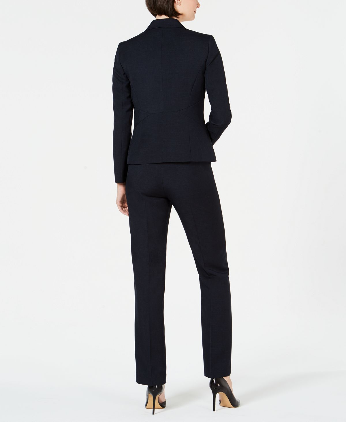 Blazer Feminino Le Suit Azul Tamanho 14
