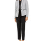 Le Suit Terno Profissional Pied de Poule Feminino Preto Tamanho 12