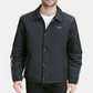 Jaqueta refletiva masculina Levi's Coaches preta tamanho X-G