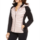 Jaqueta acolchoada Calvin Klein Performance Mix-Media feminina rosa tamanho GG