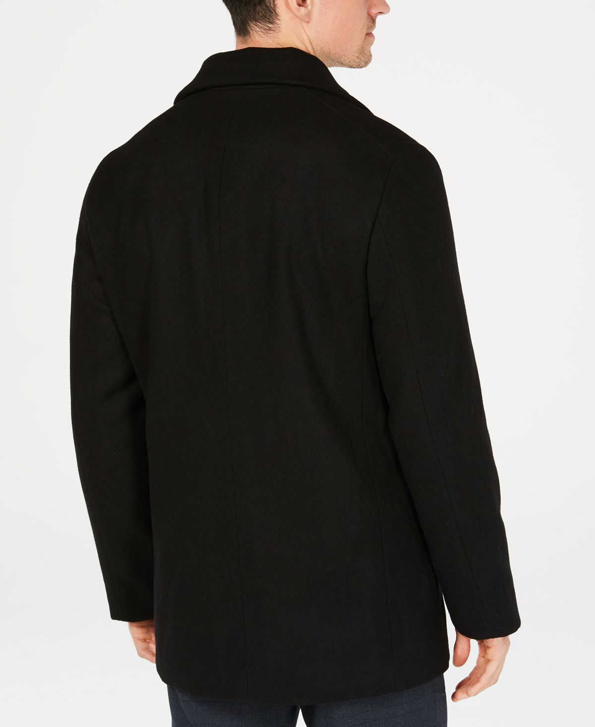 Alfani Peacoat Masculino Preto Tamanho XXX-Grande