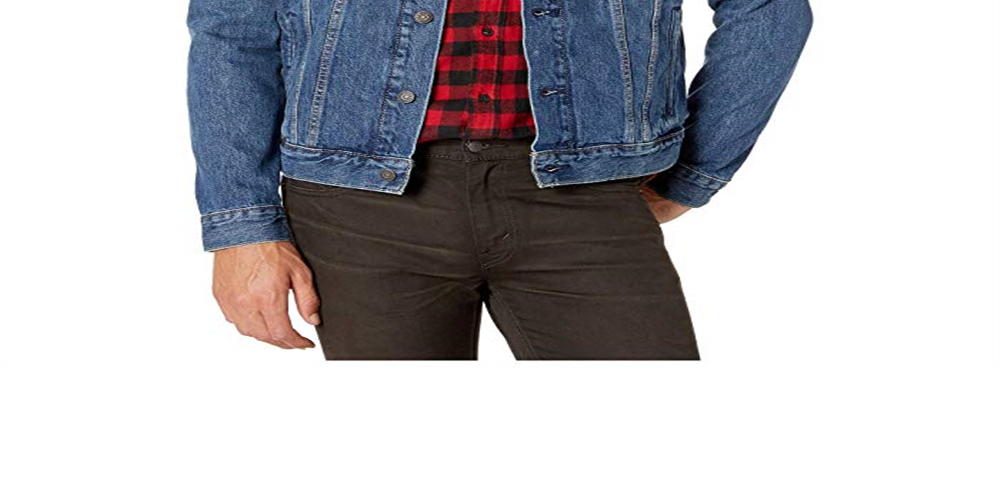 Jaqueta jeans masculina Levi's Trucker azul tamanho X-S