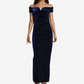 Vestido longo de manga curta feminino XSCAPE - rosa tamanho 8
