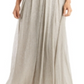 Vestido R &amp; M Richards Metallic Crinkle Bege Tamanho 6 Petite
