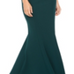 Vestido longo Calvin Klein feminino com lantejoulas nas costas, azul, tamanho 6