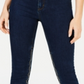 Calça Jeans Skinny Feminina La La Anthony Power Zip Stiletto Cintura Alta Azul Tamanho -2