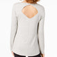 Blusa feminina Ideology com recortes, preta, tamanho X-G