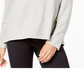 Blusa feminina Ideology com recortes, preta, tamanho X-G