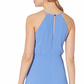 Vestido feminino Vince Camuto sem mangas com babados, azul, tamanho 8
