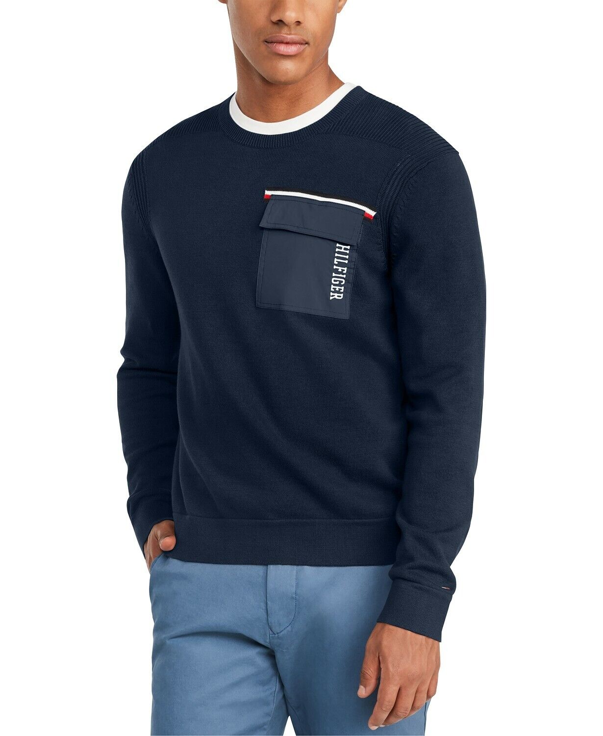 Tommy Hilfiger Suéter Stanley Grande e Alto Masculino Marrom Tamanho XXL