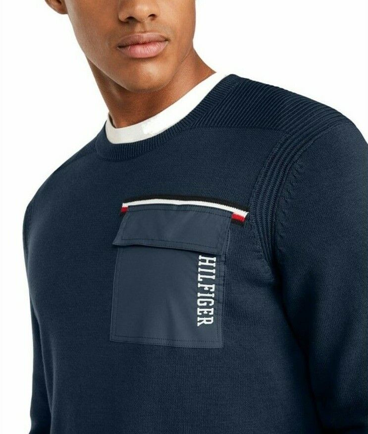 Tommy Hilfiger Suéter Stanley Grande e Alto Masculino Marrom Tamanho XXL