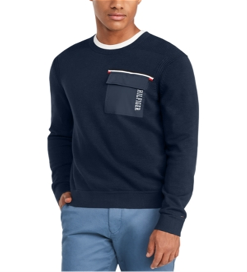 Tommy Hilfiger Suéter Stanley Grande e Alto Masculino Marrom Tamanho XXL