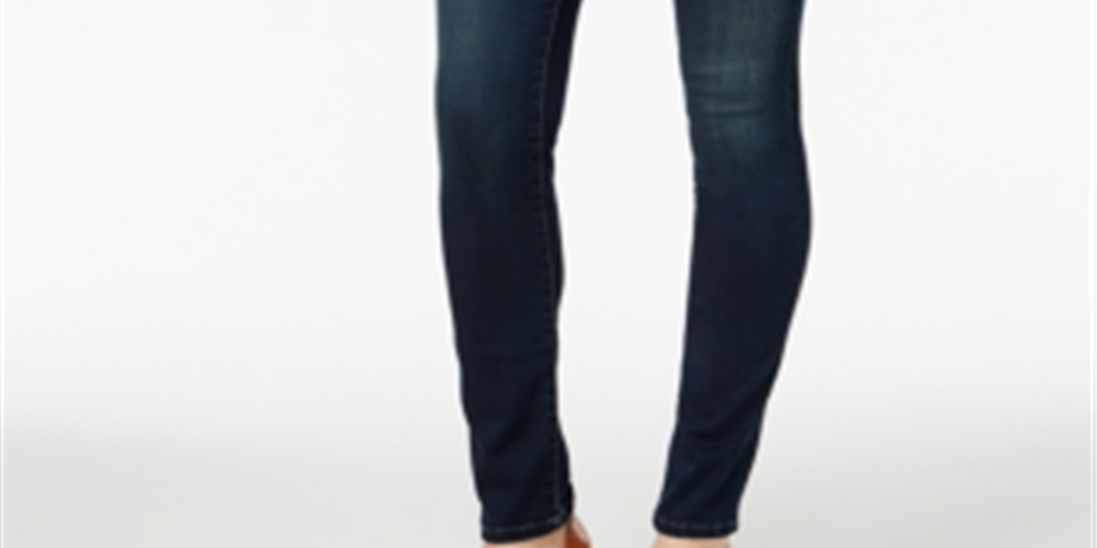 Calça jeans skinny feminina INC International Concepts, azul, tamanho 14, pequena