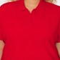 Polo Karen Scott Plus Cotton Feminino Vermelho Tamanho 2XL